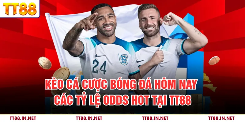 Kèo Cá Cược Bóng Đá Hôm Nay - Các Tỷ Lệ Odds Hot Tại TT88
